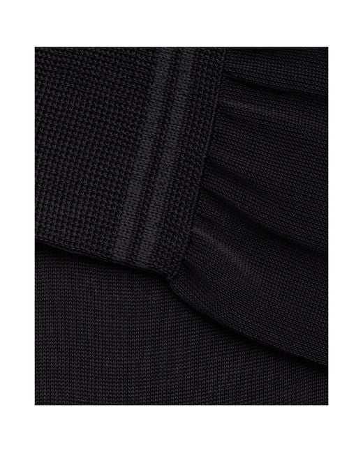 Zegna Black Cotton Socks for men