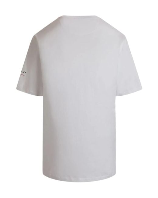 Bally White Short-Sleeved T-Shirt for men