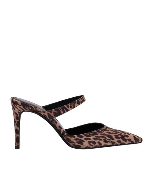 Stuart Weitzman Brown Stuart Power Mule 85