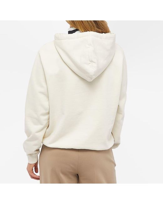 Off-White c/o Virgil Abloh White Embroidered Logo Hooded Sweatshirt