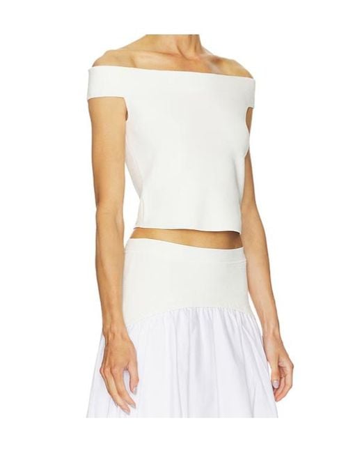 Jonathan Simkhai White Dalton Top