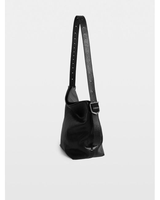 Zadig & Voltaire Black Baby Jane Crossbody Bag