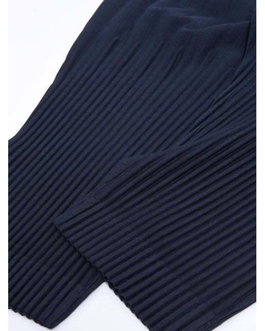 Homme Plissé Issey Miyake Blue Homme Plissé Issey Miyake Balloon Pants for men