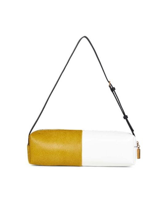 Khaite Metallic Kye Paneled Shoulder Bag