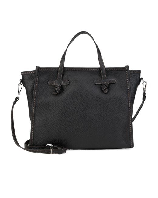 Gianni Chiarini Black Top-Handle Shoulder Bag