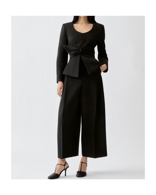 Jacquemus Black Long-Sleeved Jacket