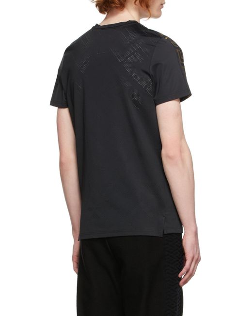 VERSACE｜SHORT-SLEEVED ROUND NECK T-SHIRTS (LA GRECA LOG nm_4810472_100106_m