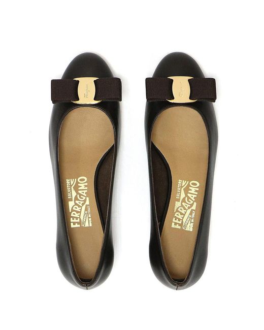 Ferragamo Black Bow High Heels