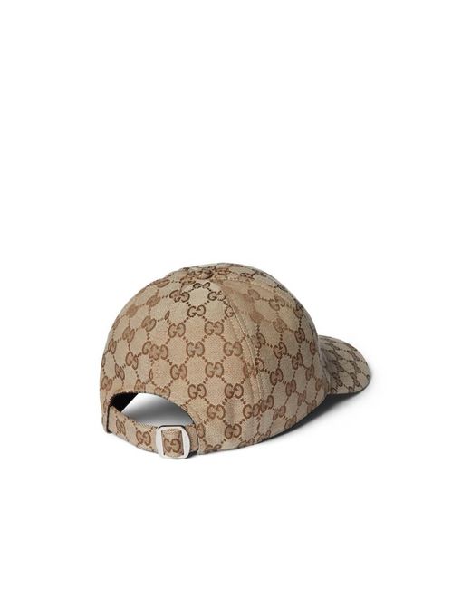 Gucci Brown Gg Monogrammed Baseball Cap for men