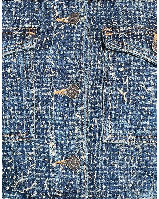 DIESEL Blue Dark Denim Jacket