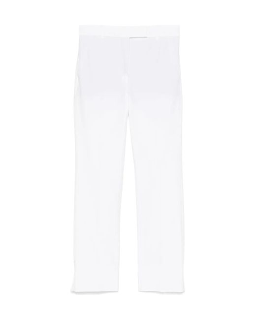 Incotex White Kimama Trousers
