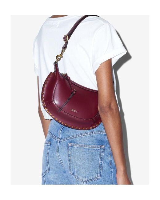 Isabel Marant Purple Sac Oskan Moon