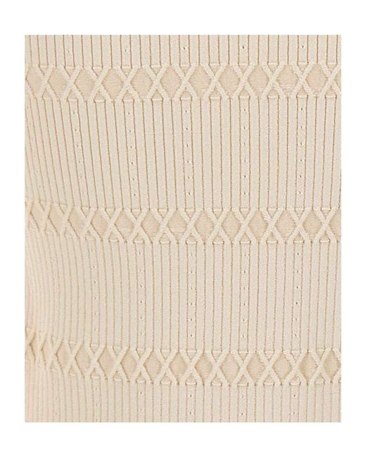 Liu Jo White Flounces Cardigan