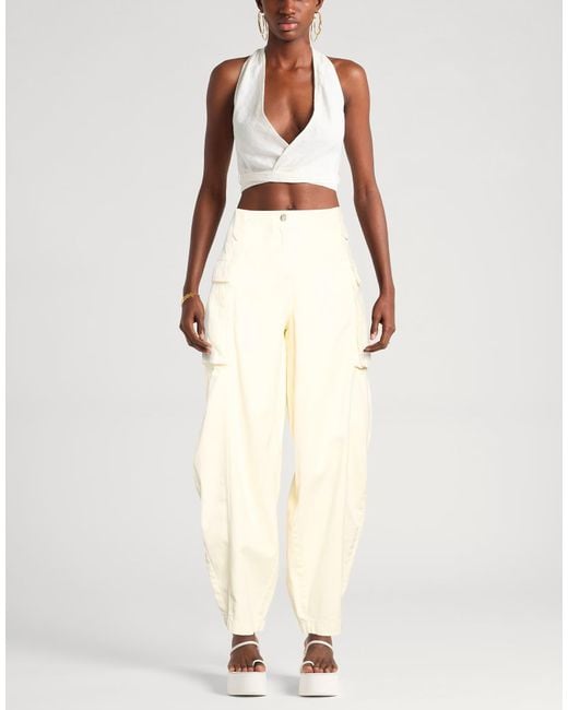 MAX&Co. White Belt Loop Jeans
