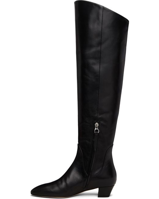 Aeyde Black Yonda High Boots