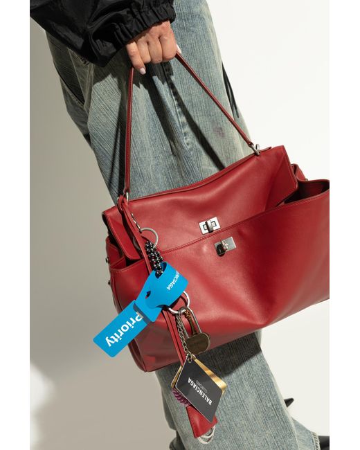 Balenciaga Blue Keychain Accessory Set