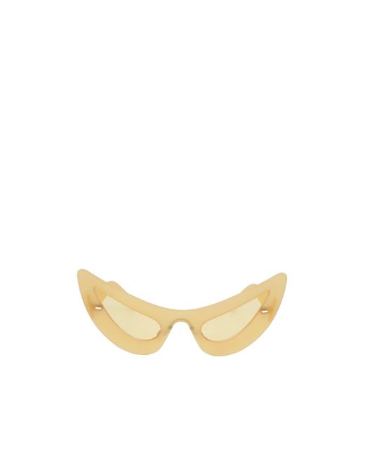 Marni Metallic Geometric Sunglasses for men