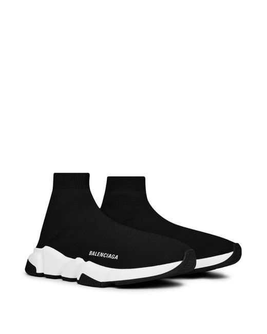 Balenciaga Black High-Top Sneakers