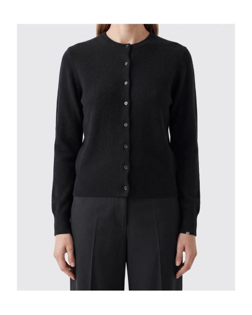 Extreme Cashmere Blue Little 2 Button Cardigan