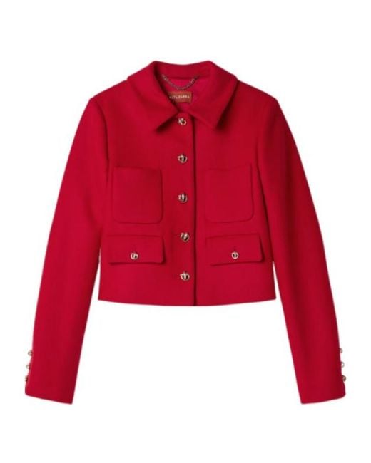 Altuzarra Red Wool Jacket
