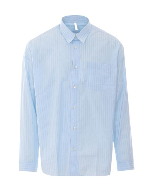 sunflower Blue Stable Striped Shirt for men