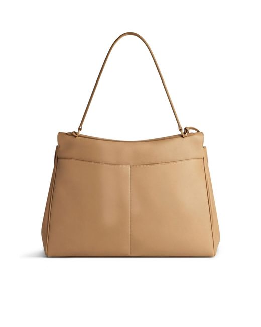 Balenciaga Brown Rodeo Large Handbag
