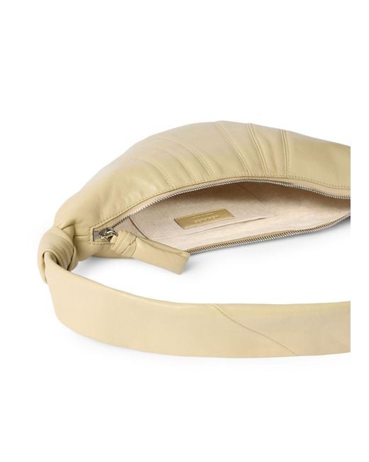 Lemaire White Small Smooth Leather Bag