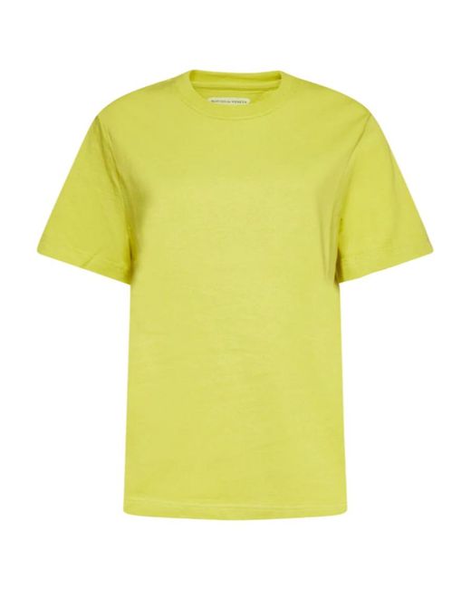 Bottega Veneta Yellow Crewneck T-Shirt