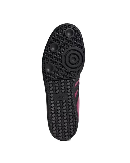 Adidas Originals Purple Samba Long Tongue Shoes for men
