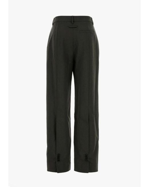 Jean Paul Gaultier Black The Button-Hole Pants