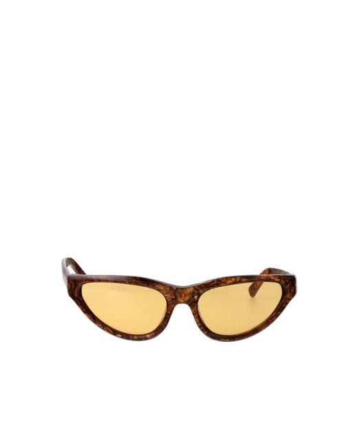 Marni Metallic Cat's Eye Frame Sunglasses for men