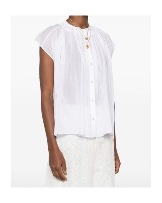 Forte_forte White Buttoned Shirt