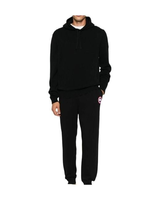 Canada Goose Black Long-Sleeve Sweatshirt for men