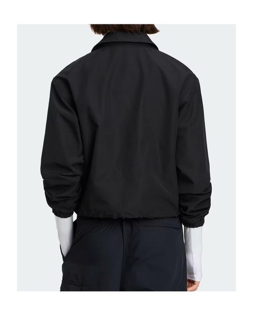 Canada Goose Blue Button-Up Drawstring Jacket