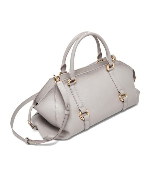 McQueen Metallic Farringdon Medium Tote Bag
