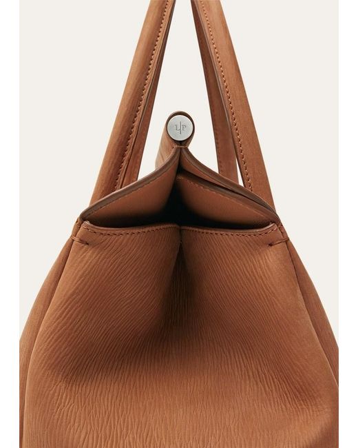 Loro Piana Brown Loom L32 Tote