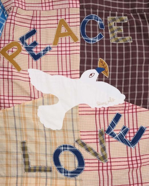 STORY mfg. Blue Greetings Shirt for men