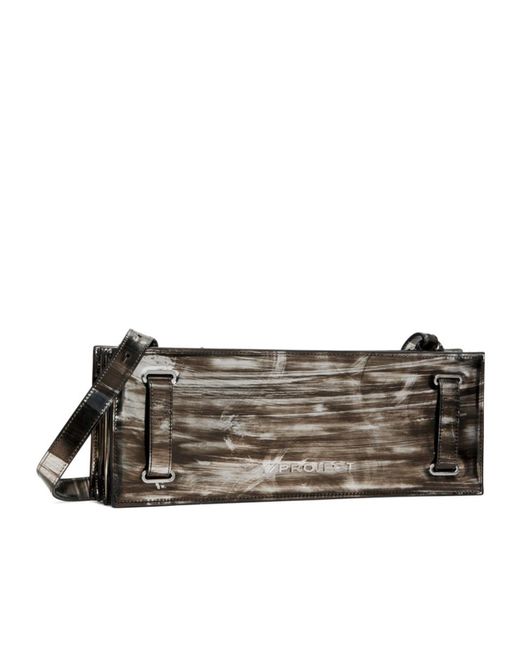 Y. Project Gray Mini Accordion Shoulder Bag for men