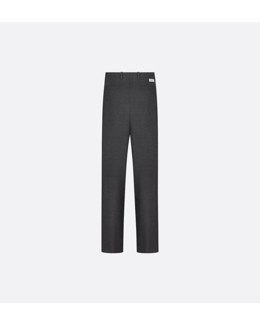 Dior Gray Icons Loose Pants for men