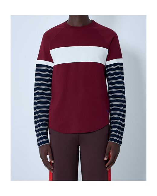 Wales Bonner Red Logo Motif T-Shirt for men