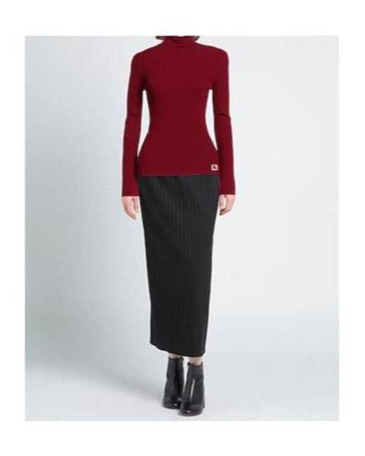 Burberry Red Turtleneck Sweater