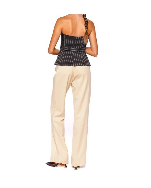 Zimmermann Multicolor Illustration Straight Tux Pants