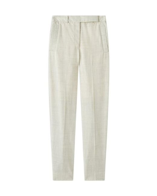 Joseph White Zen Pocket Straight Trousers