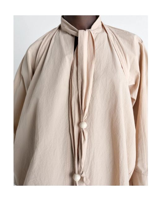 Lemaire Natural Scarf Blouse