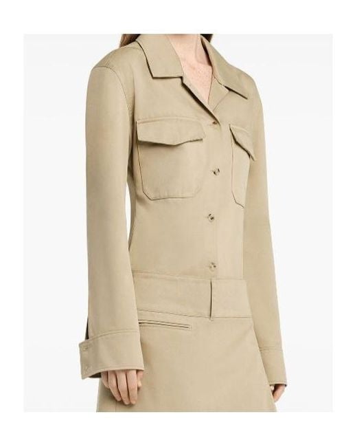 Courreges Natural Cotton Shirt