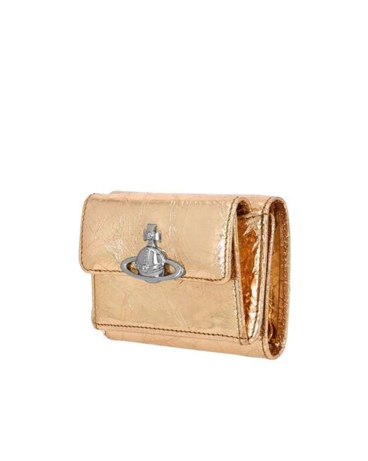 Vivienne Westwood Natural Flip Wallet