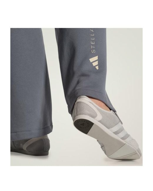 Adidas By Stella McCartney Gray Sportswear 76 Low-Top Sneakers