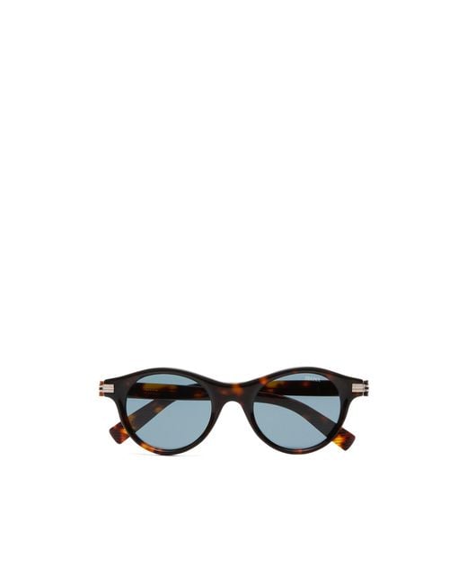 Zegna Multicolor Havana Acetate Sunglasses