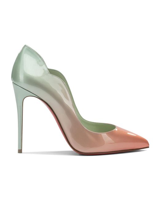 Christian Louboutin Metallic Gradient Pointed-Toe Pumps
