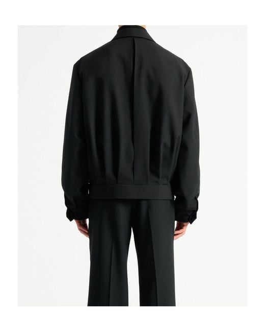 Balmain Black Wool 2-Button Jacket for men